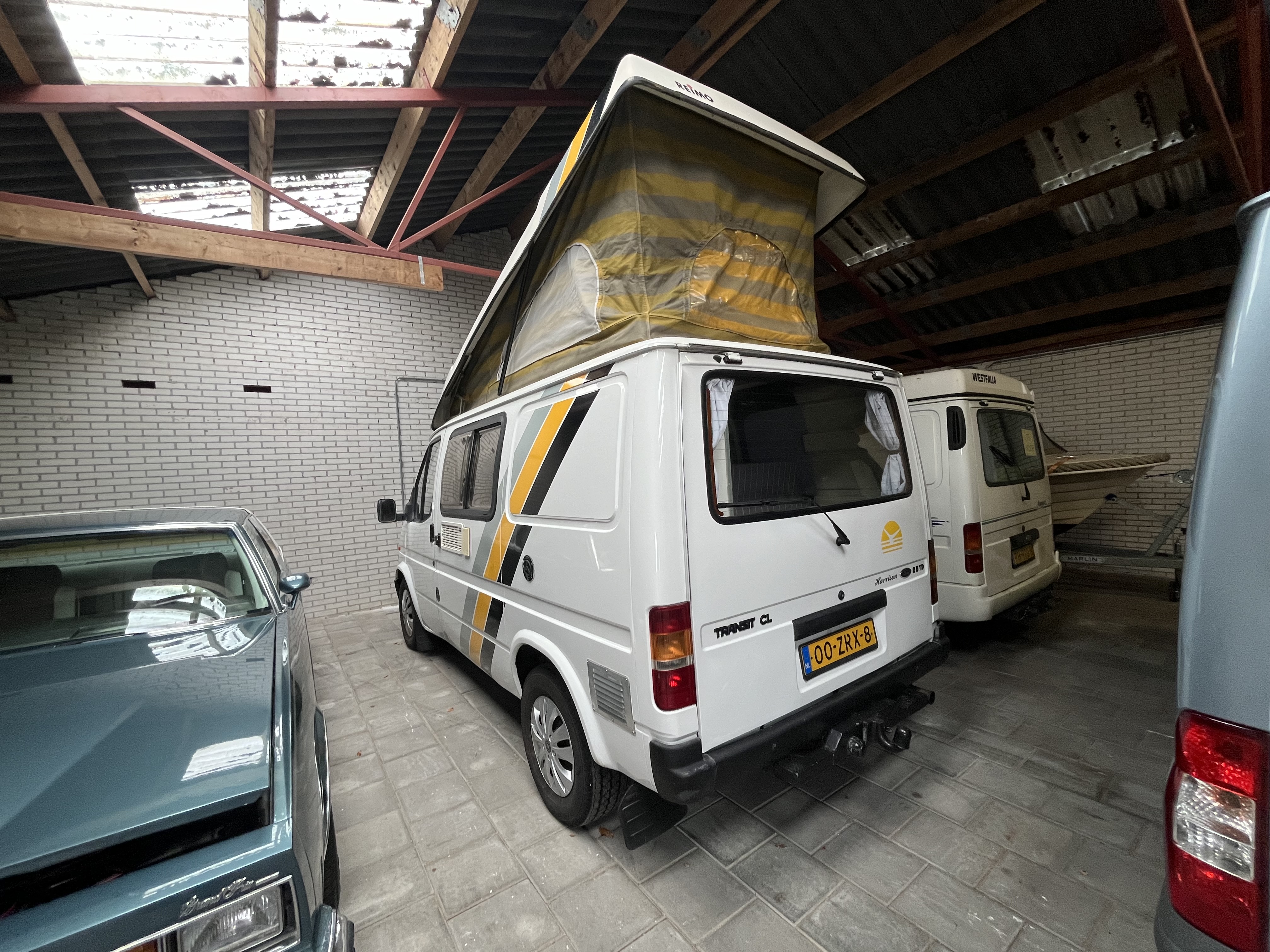 4p Ford Nugget Camper campersverhuur 