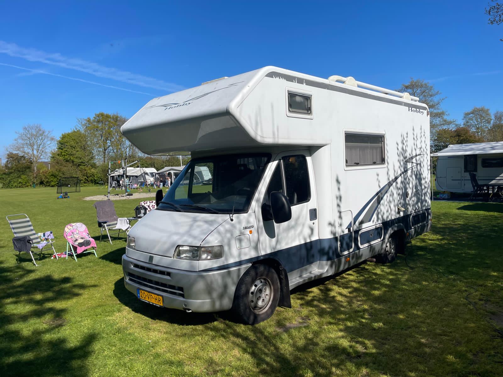 Fiat Ducato Hobby 230 campersverhuur 